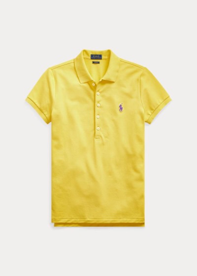 Polo Ralph Lauren Slim Fit Stretch Polo Shirt Dame Danmark (QHTRN6945)